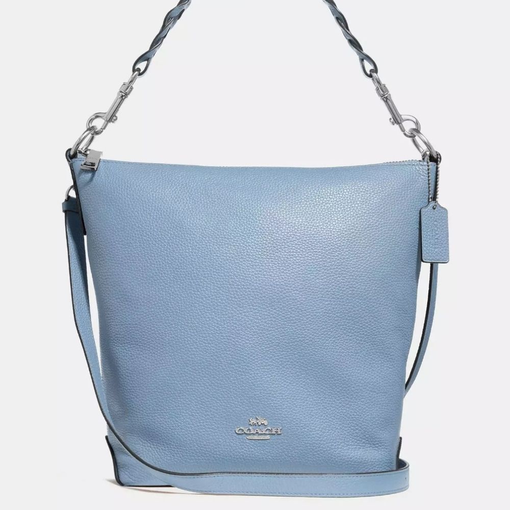 Coach Abby Duffle light blue